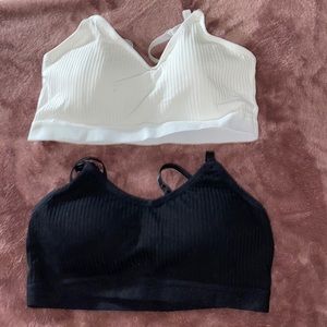 Brand new never worn lounge bras